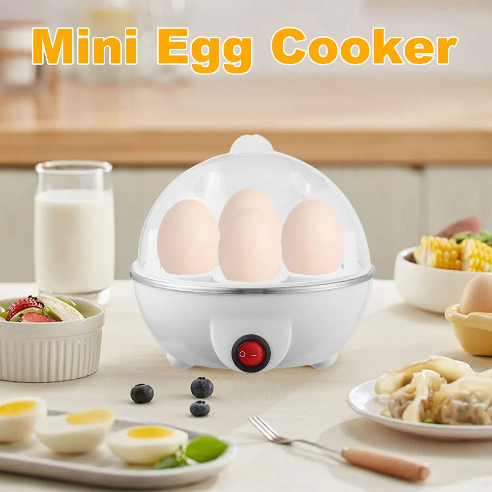 7-Egg Electric Boiler – Perfect Eggs, Every Time!