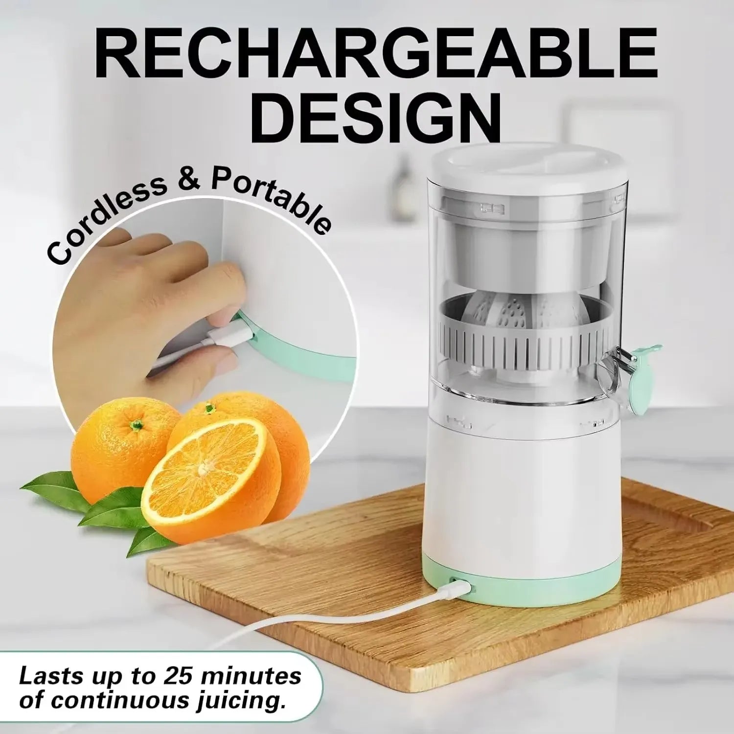 Automatic Fruit Juicer – Fresh Juice in Seconds!