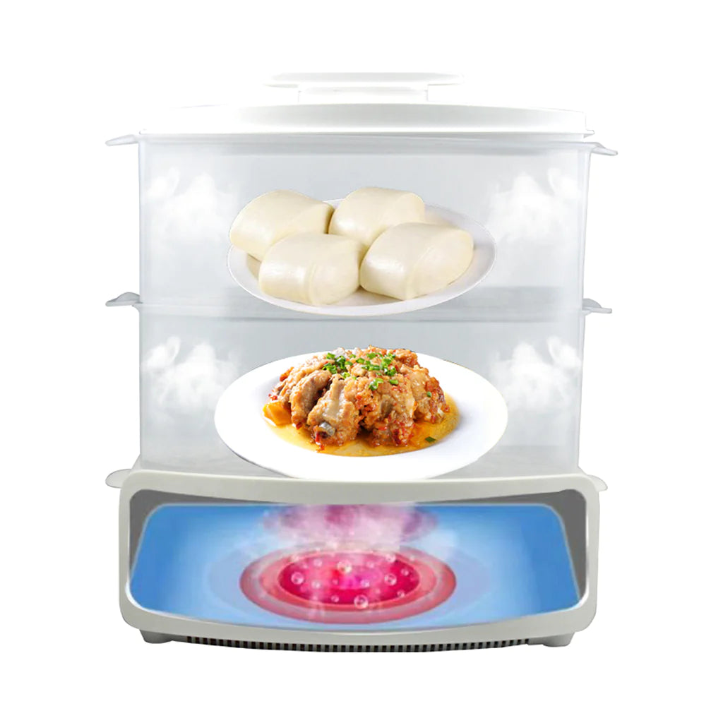 Electric Steamer & Defroster – Healthy Cooking Made Effortless!