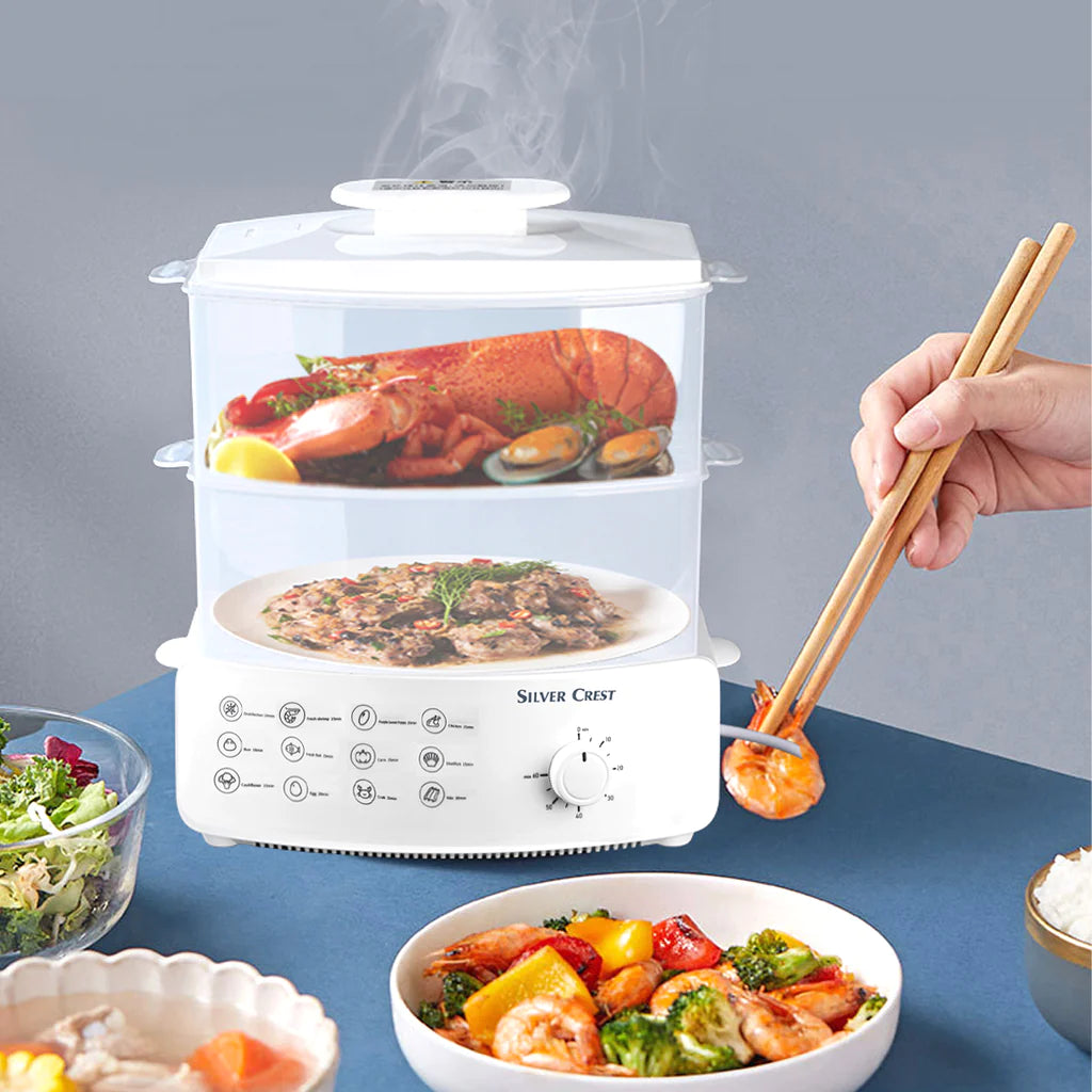 Electric Steamer & Defroster – Healthy Cooking Made Effortless!