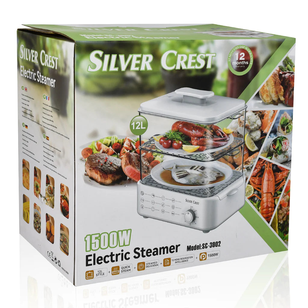 Electric Steamer & Defroster – Healthy Cooking Made Effortless!