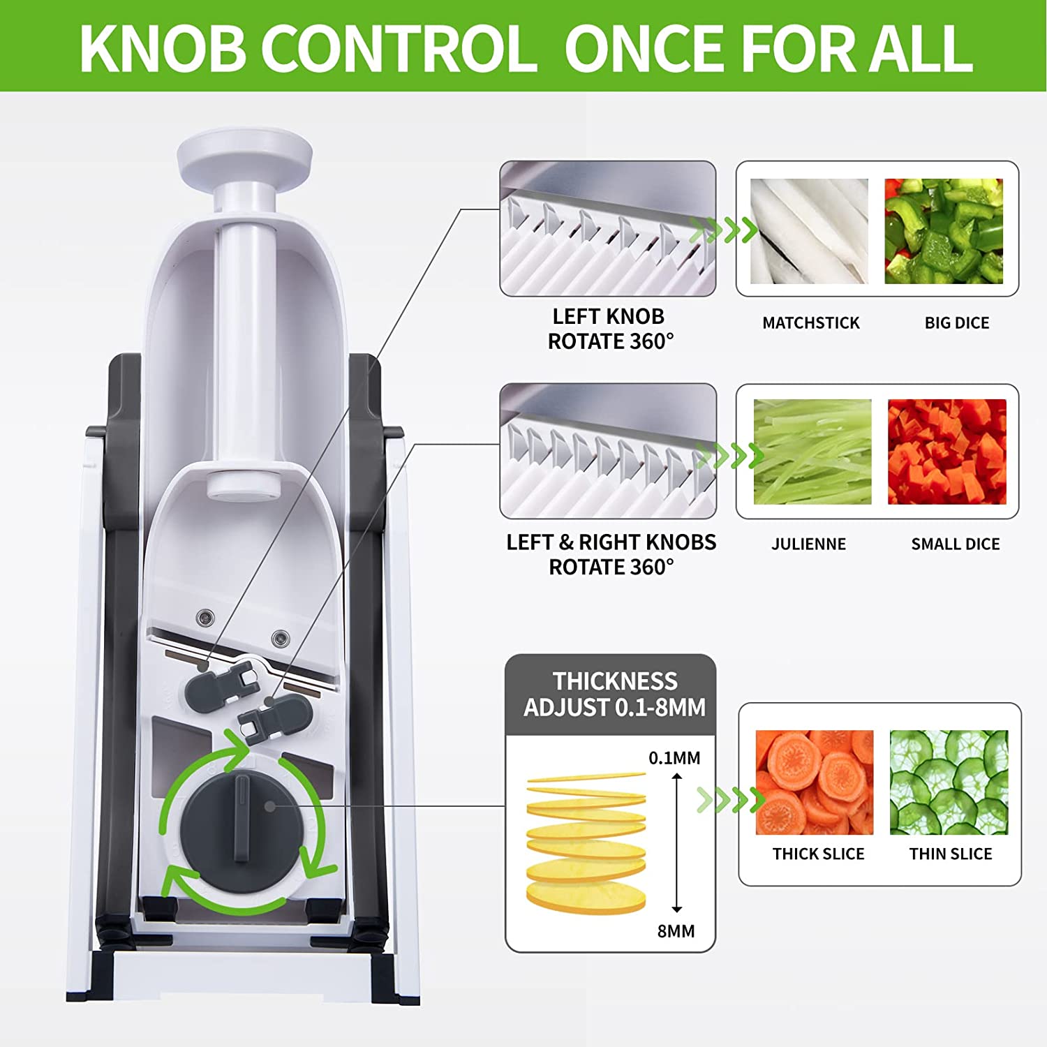 Ultimate Vegetable Cutter Chopper and Slicer